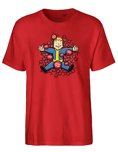 Nuclear Beauty - wasteland, caps, cola, american beauty - Fairtrade T-Shirt