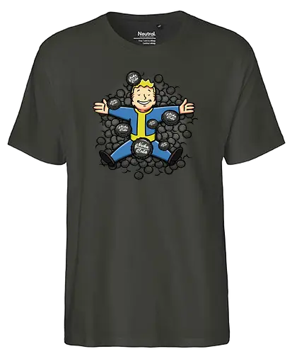 Nuclear Beauty - wasteland, caps, cola, american beauty - Fairtrade T-Shirt