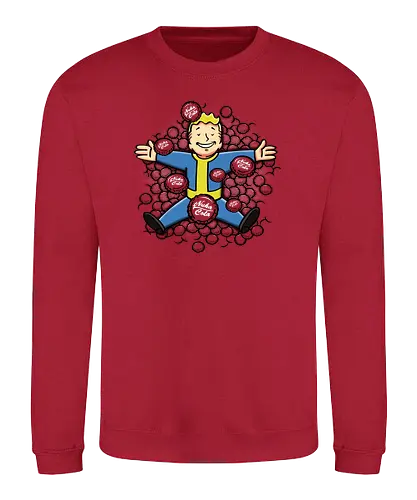 Nuclear Beauty - wasteland, caps, cola, american beauty - Sweatshirt