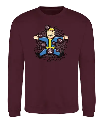Nuclear Beauty - wasteland, caps, cola, american beauty - Sweatshirt