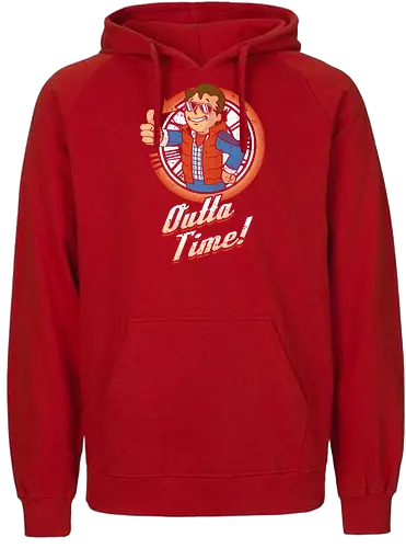 Outta Time - mashup, wasteland, Future - Fairtrade Hoodie