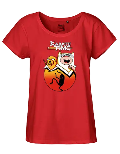 Karate Time - wax on wax off, karate kid, mashup - Fairtrade Girl Shirt