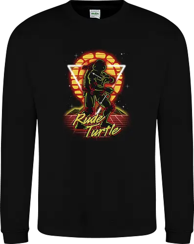Retro Rude Turtle