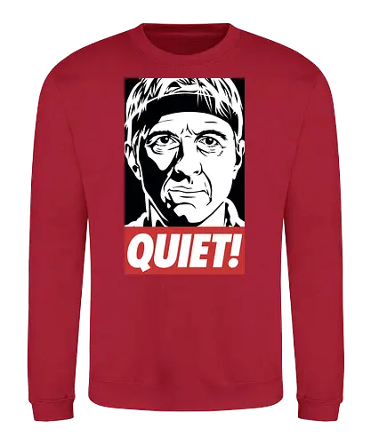 QUIET - cobra kai, tv, series, karate, Quiet, Strike first, Strike hard - Sweatshirt