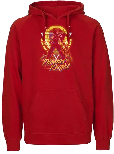 Retro Phoenix Knight - Retor, gaming, console - Fairtrade Hoodie
