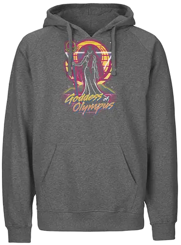 Retro Olympus Goddess - retro, gaming, console - Fairtrade Hoodie