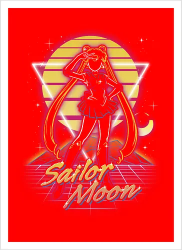 Retro Moon Guardian