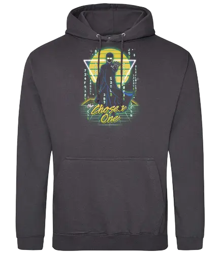 Retro Virtual Chosen One - matrix, retro, neo, 90s - Standard Hoodie