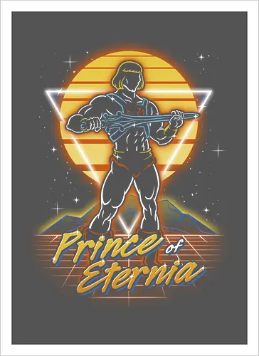 Retro Powerful Prince