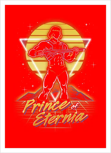 Retro Powerful Prince