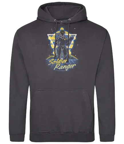 Retro Soldier Ranger - space, ranger, space cowboy, space western, scifi - Standard Hoodie