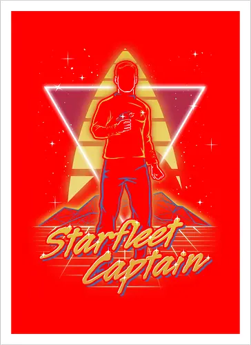Retro Starfleet Captain