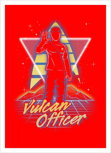 Retro Vulcan Officer