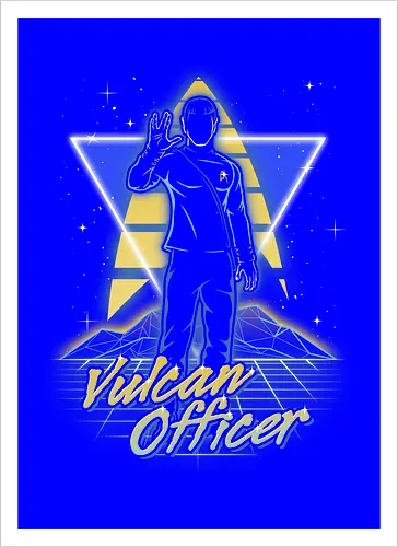 Retro Vulcan Officer