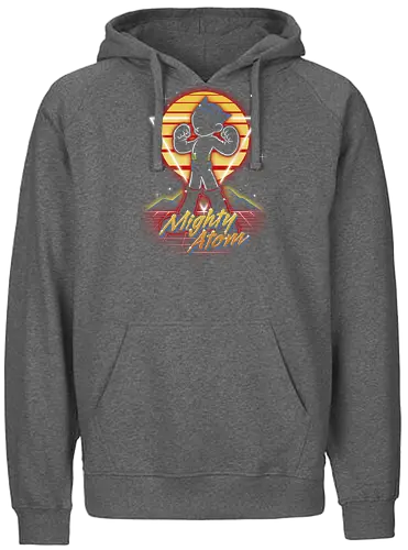 Retro Mighty Atom - astro, boy, anime, hero - Fairtrade Hoodie