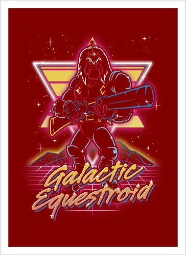 Retro Galactic Equestroid