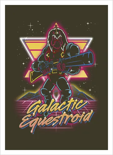 Retro Galactic Equestroid