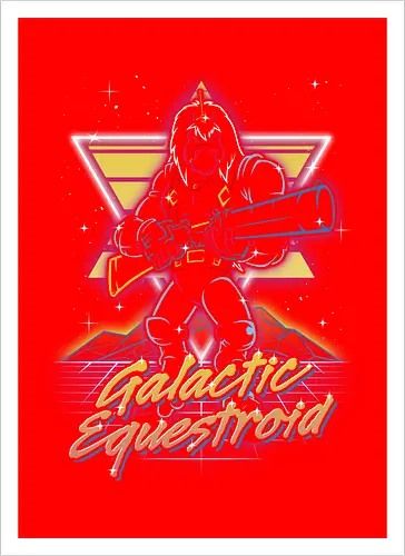 Retro Galactic Equestroid