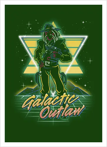 Retro Galactic Outlaw