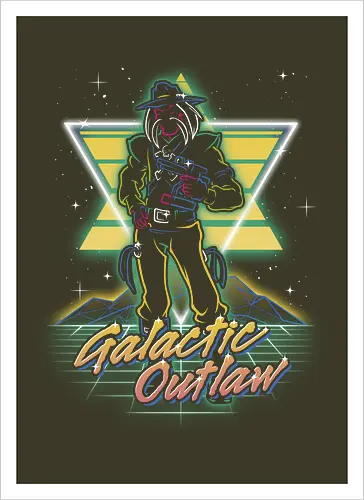 Retro Galactic Outlaw