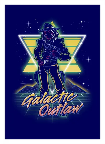 Retro Galactic Outlaw