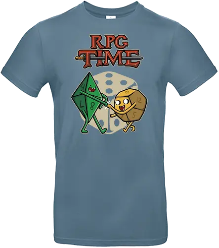 RPG Time - rpg, pen, paper, dice, würfel, adventure - Standard T-Shirt