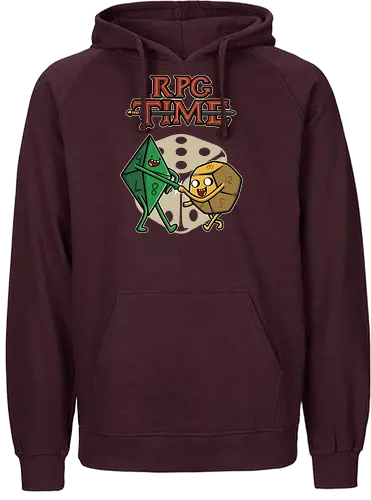 RPG Time - rpg, pen, paper, dice, würfel, adventure - Fairtrade Hoodie