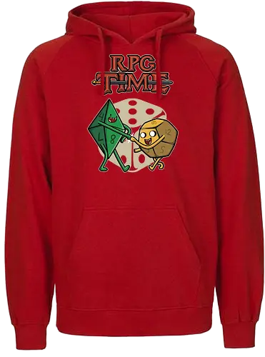 RPG Time - rpg, pen, paper, dice, würfel, adventure - Fairtrade Hoodie