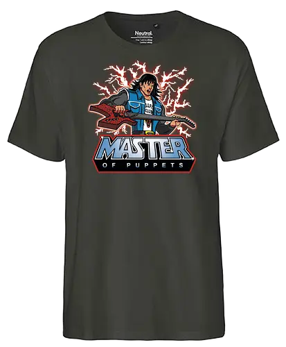 Master of Metal - motu, mashup, Eddie, munson, stranger, Hellfire - Fairtrade T-Shirt