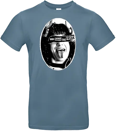 God Save the Freak - Eddie, munson, strange, things, queen, mashup - Standard T-Shirt