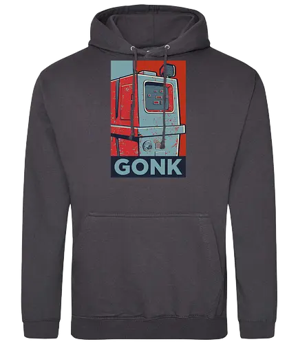 GONK - droid, droide, space opera, scifi, robot, Roboter - Standard Hoodie