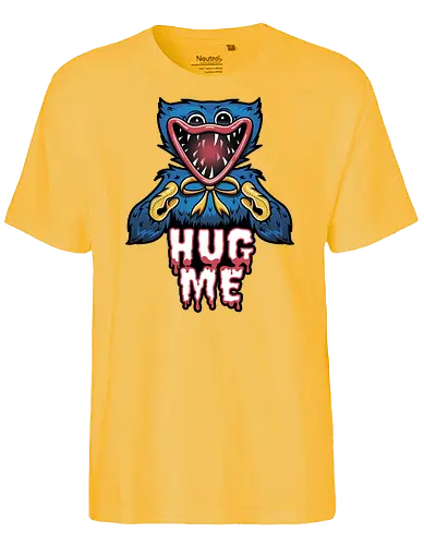Hug Me - Poppy, play, horror, games, Huggy, Wuggy - Fairtrade T-Shirt