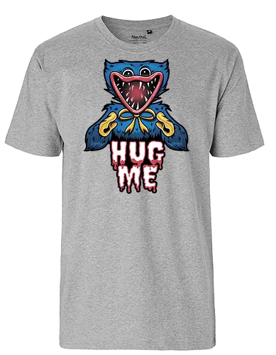 Hug Me - Poppy, play, horror, games, Huggy, Wuggy - Fairtrade T-Shirt