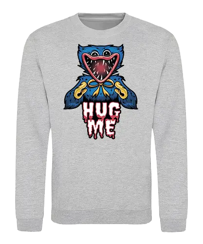 Hug Me - Poppy, play, horror, games, Huggy, Wuggy - Sweatshirt