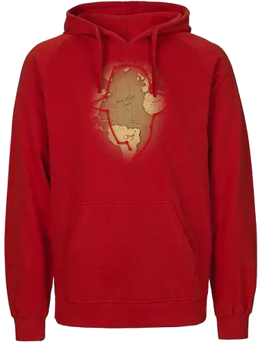 Worlds Greatest Archaeologist - indiana, adventure, abenteuer, Map, Globe, karte, joConsole - Fairtrade Hoodie