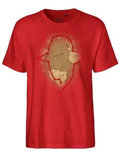 Worlds Greatest Archaeologist - indiana, adventure, abenteuer, Map, Globe, karte, joConsole - Fairtrade T-Shirt