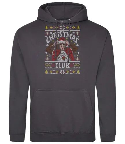 Christmas Club Ugly Sweater - christmas, weihnachten, Eddie, strange, Ugly sweater - Standard Hoodie