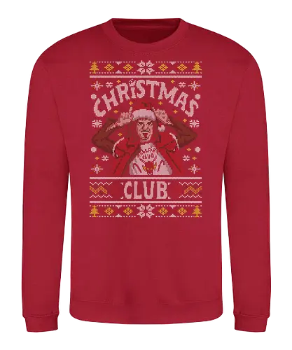 Christmas Club Ugly Sweater - christmas, weihnachten, Eddie, strange, Ugly sweater - Sweatshirt