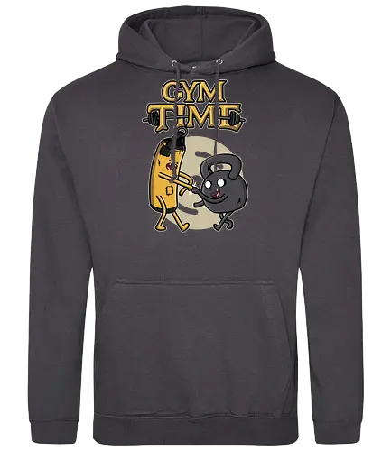 Gym Time - gym, adventure, cartoon, fitConsoles - Standard Hoodie