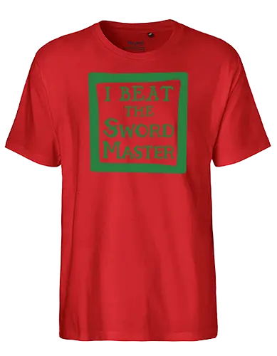 Swordplay Proof - swordmaster, monkey, island, point and click - Fairtrade T-Shirt