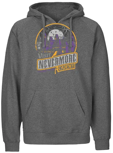 Visit Nevermore - dark, goth, Nevermore, weComiconsoleday - Fairtrade Hoodie