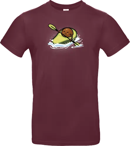 Avocanoe - avocado, kanu, River, fun - Standard T-Shirt