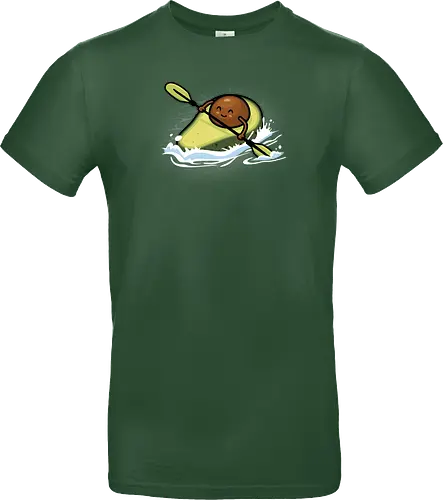 Avocanoe - avocado, kanu, River, fun - Standard T-Shirt