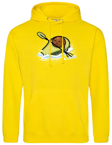 Avocanoe - avocado, kanu, River, fun - Standard Hoodie