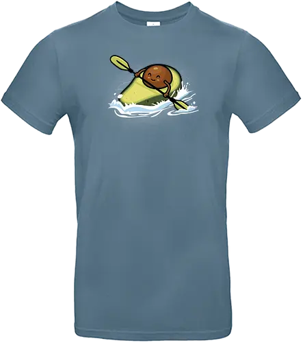 Avocanoe - avocado, kanu, River, fun - Standard T-Shirt