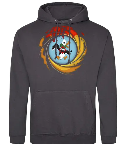 Licence to Hunt - hunt, duck, 007, retro - Standard Hoodie