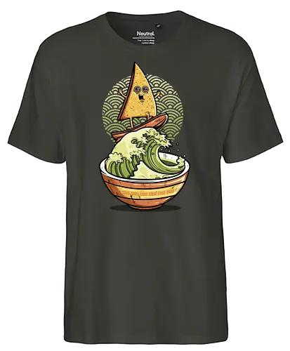 Guacagawa Mole - guacamole, avocado, Surfing, Nacho - Fairtrade T-Shirt