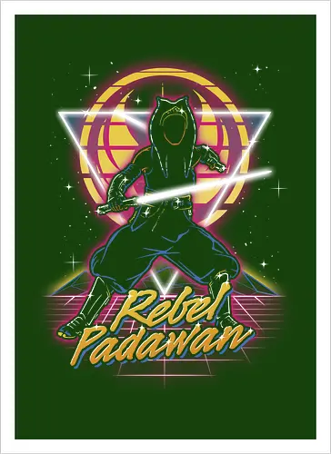 Retro Rebel Padawan