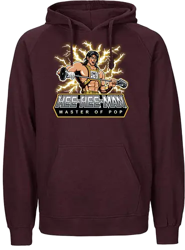 Master of Pop - mashup, motu, king of pop, music - Fairtrade Hoodie