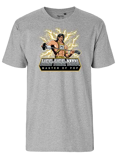 Master of Pop - mashup, motu, king of pop, music - Fairtrade T-Shirt